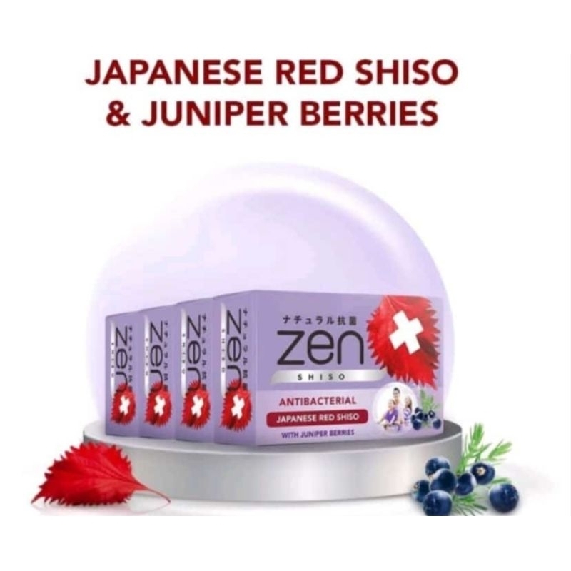 Jual Zen sabun batang 3X70gr ready warna merah,biru,hijau,putih,ungu ...