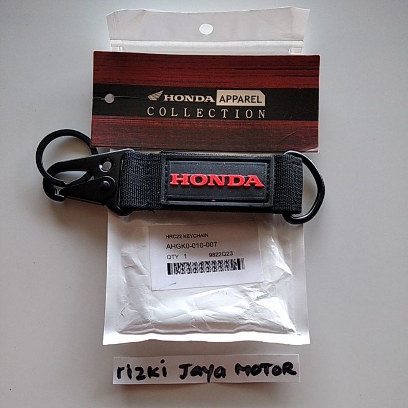Jual Gantungan kunci KEYCHAIN honda hrc AHGK0-010-007 asli AHM | Shopee ...