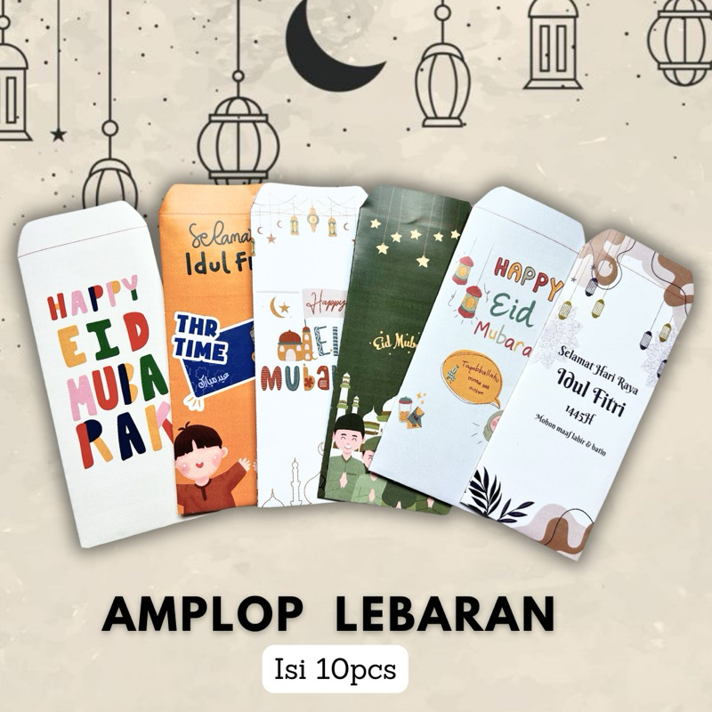 Jual Amplop Thr Lebaran Lucu Murah Amplop Lebaran Aesthetic Angpao Lebaran Lucu Shopee