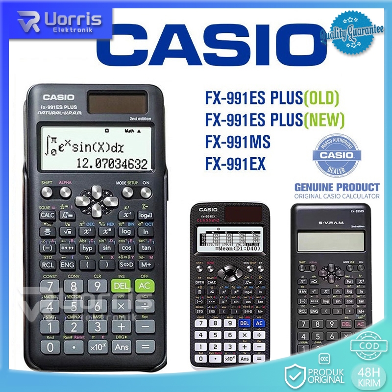 Jual Kalkulator Scientific Casio Ilmiah Fx 991ex991es Plus Calculator