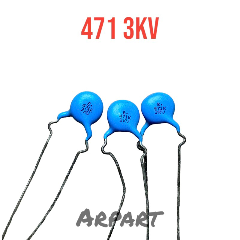 Jual kapasitor 471 3kv 470pf keramik | Shopee Indonesia