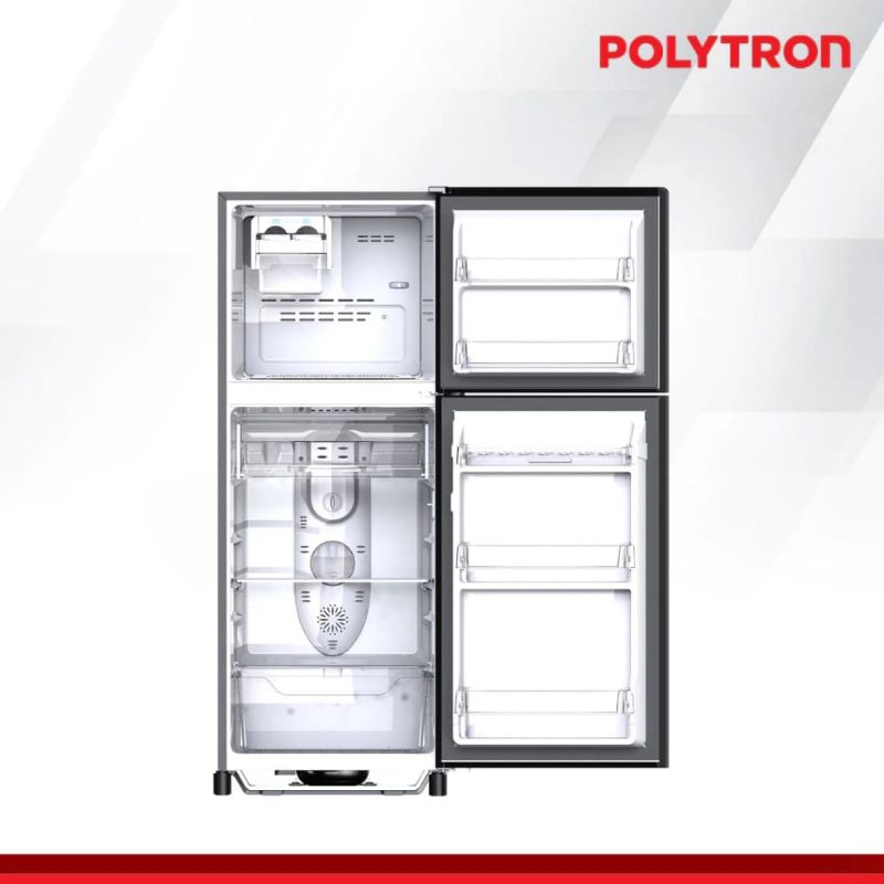 Jual Kulkas 2 Pintu POLYTRON 210 Liter PRB-219 B/R | Shopee Indonesia
