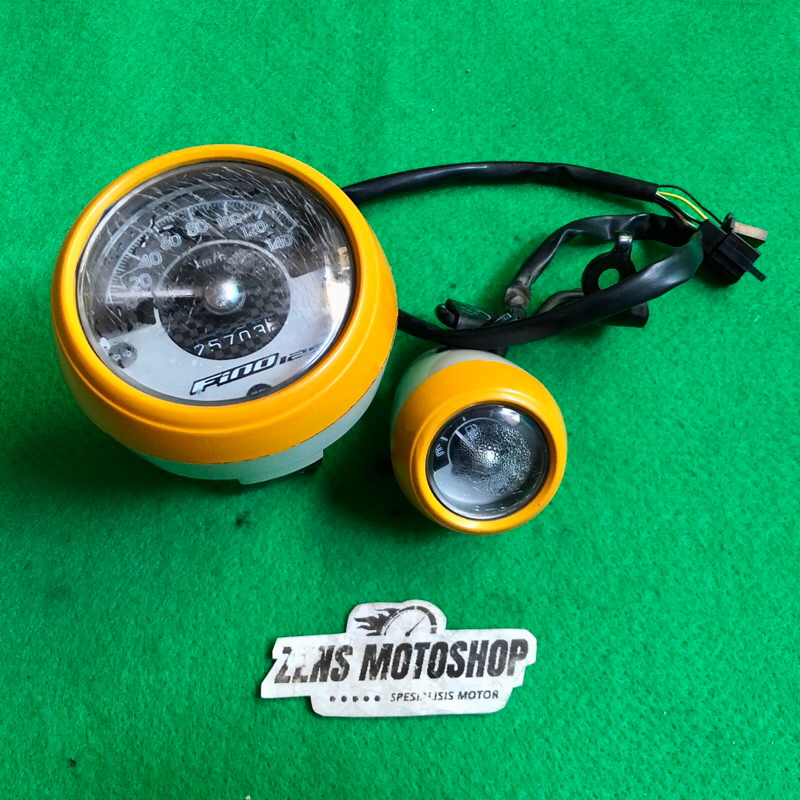 Jual Speedometer Odometer Kilometer Fino 125 Original Copotan | Shopee ...