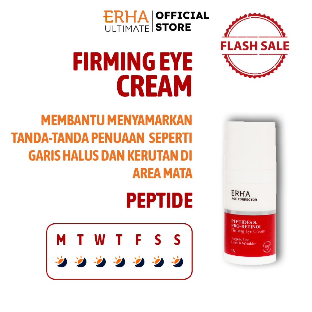 Jual ERHA Age Corrector Firming Eye Cream 15g Shopee Indonesia