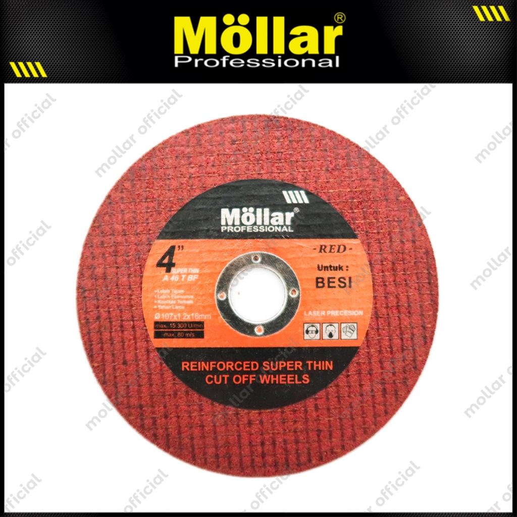 Jual MOLLAR Merah Cutting Wheel 4