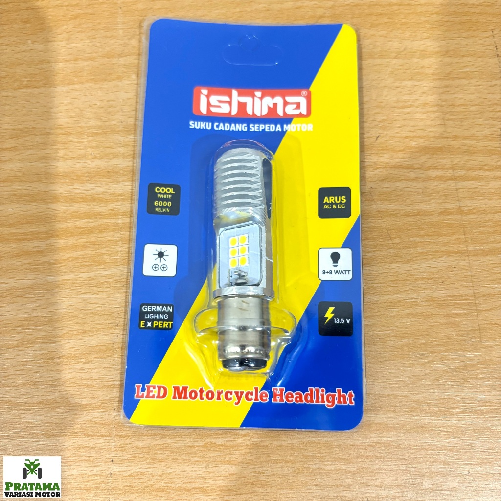 Jual Bohlam / Balon Depan LED 12 Titik Universal Socket T19 / H6 Bebek ...