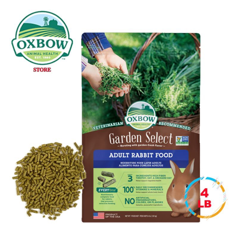 Jual Oxbow Garden Select Adult Rabbit 4Lbs | Shopee Indonesia