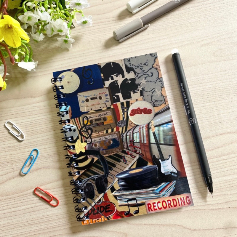 Jual NOTEBOOK NOTES CUSTOM BUKU KECIL A6 JAPAN RETRO VINTAGE JURNAL ...