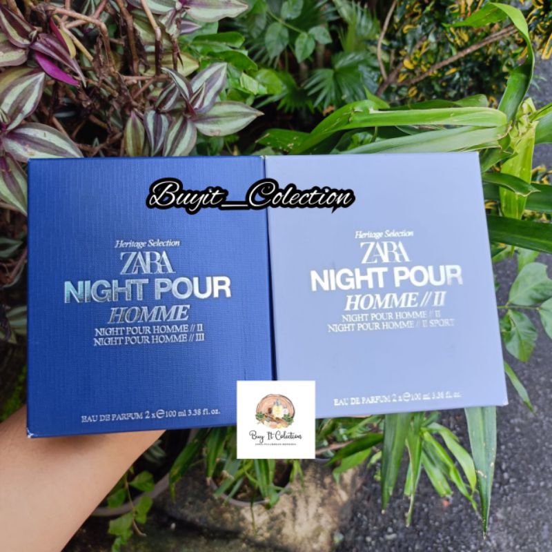 PARFUM ZARA MAN NIGHT POUR HOMME II SPORT/ WINTER III PAKET BUNDLING NEW  ORIGINAL ZARA 1000000% (READY STOCK)