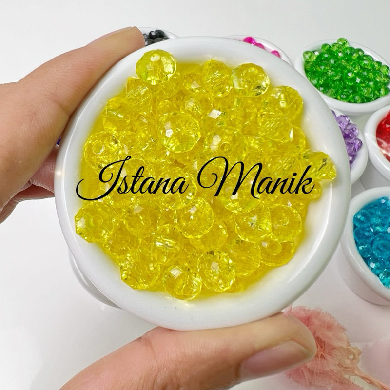 Jual Manik Mote Manohara Manik Bakpau 8mm (15gr) | Shopee Indonesia