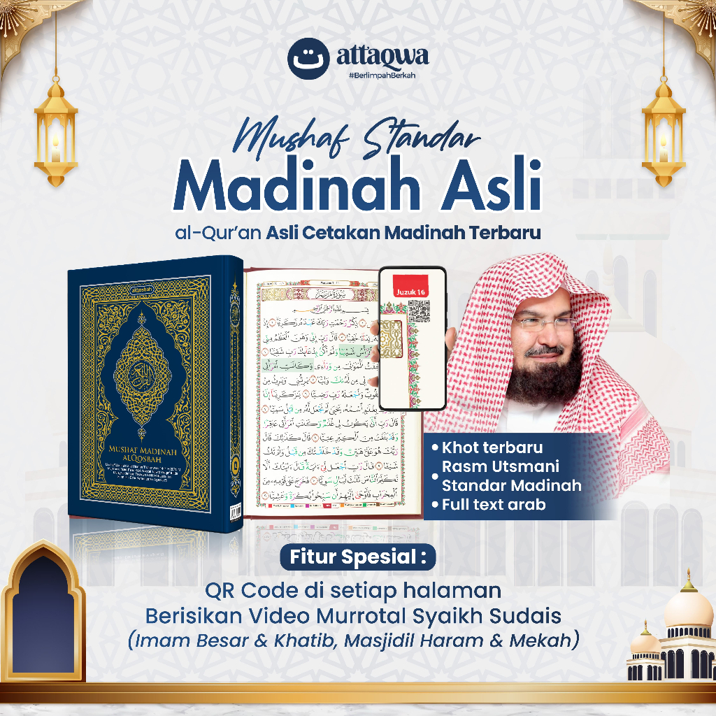 Jual Mushaf Al Qur'an Cetakan Madinah | Asli dan Resmi izin edar ...