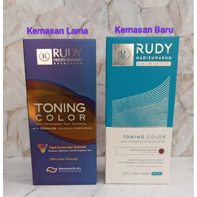 Jual Rudy Hadisuwarno Toning Color Semi Permanent Hair Coloring ...