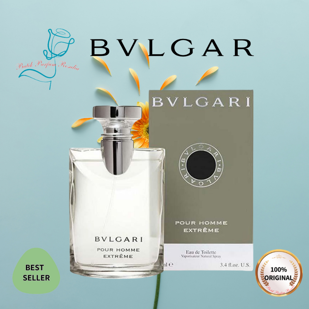 BVLGARI POUR HOMME EXTREME 100ml Authentic Bvlgari Extreme Cologne