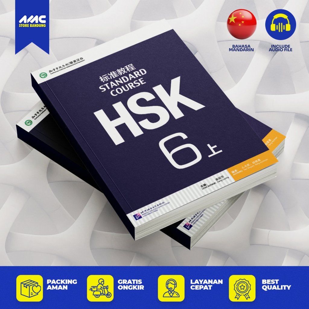 Jual Buku Belajar Bahasa Mandarin HSK 6A Dan 6B Standard Course ...