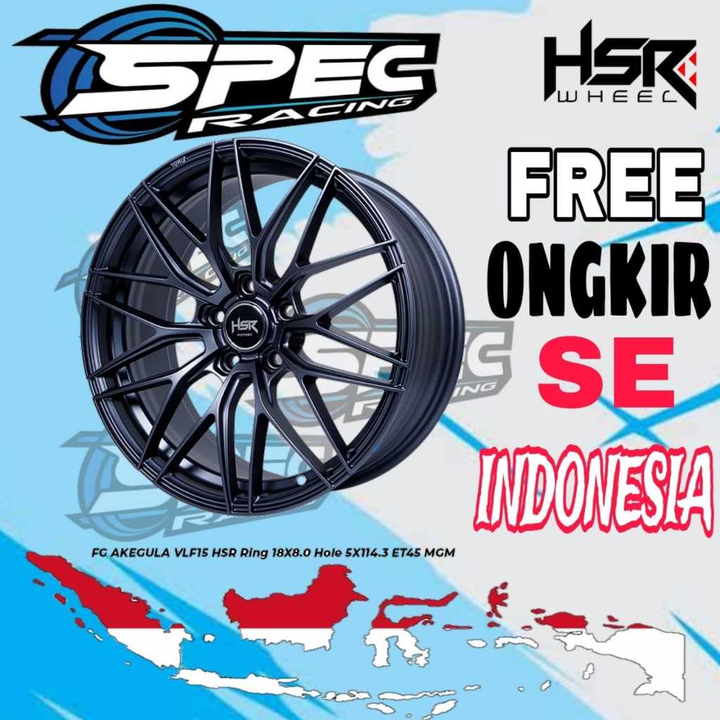 Jual Velg Mobil Racing Ring 18 Untuk Expander Innova Alphard Lexus ...