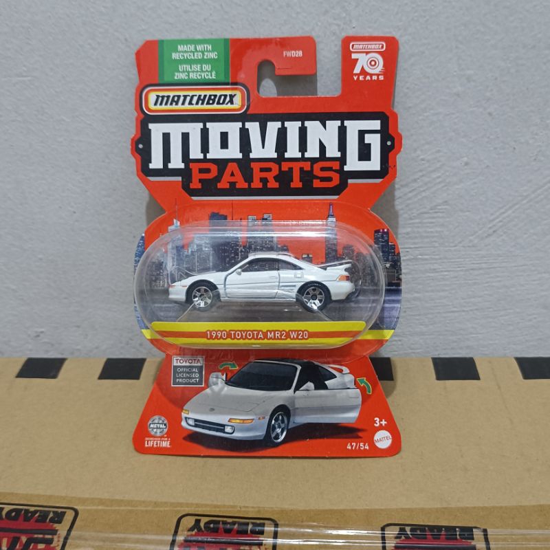 Jual MATCHBOX MOVING PART 1990 TOYOTA MR2 W20 PUTIH LAMPU POP UP ...