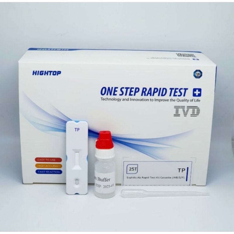Jual SYPHILIS CASSETTE MERK HIGHTOP 1 BOX ISI 25 PCS | Shopee Indonesia