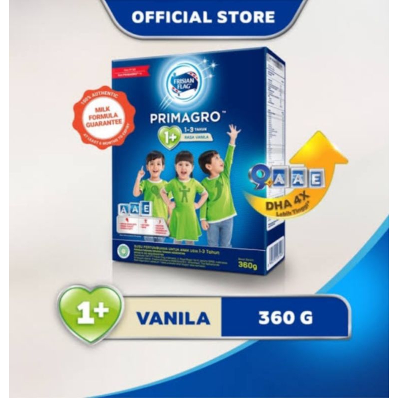 Jual Primagro 1+ 360gr Vanila Madu | Shopee Indonesia