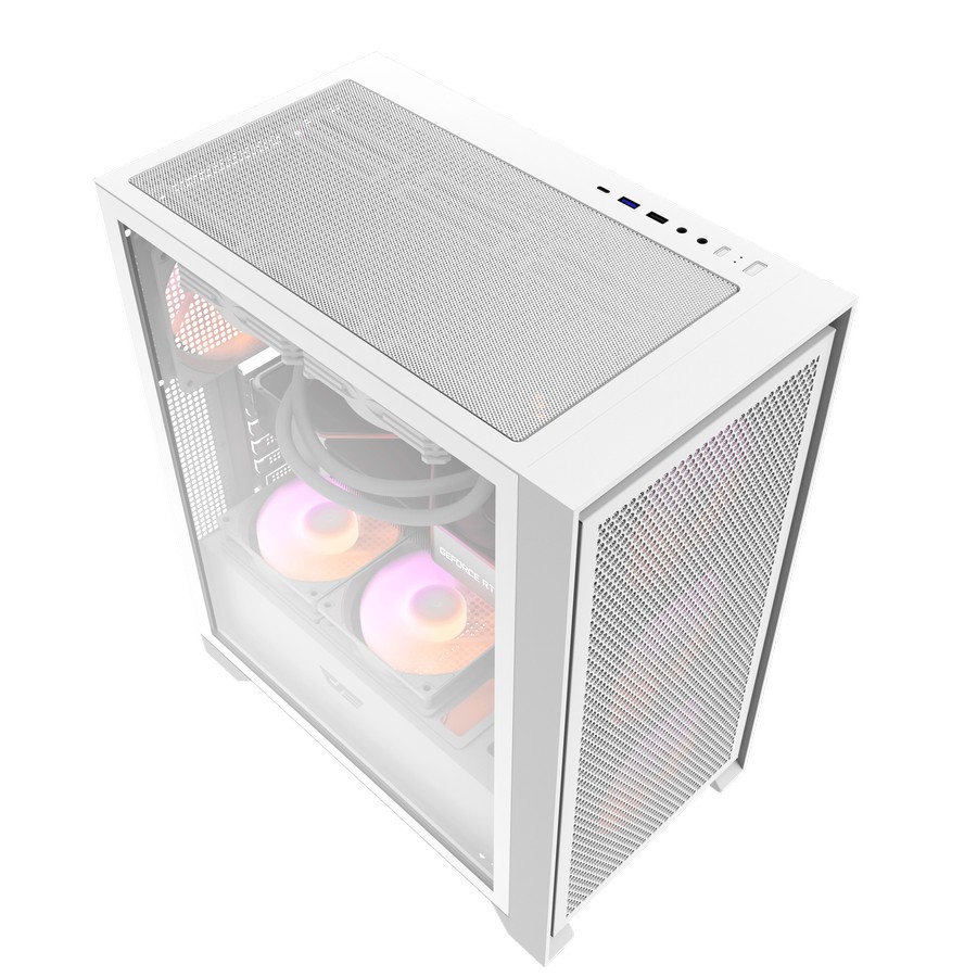 Jual darkFlash Casing DRX70 Mesh ATX [WITH 4 FAN ARGB] | Shopee Indonesia