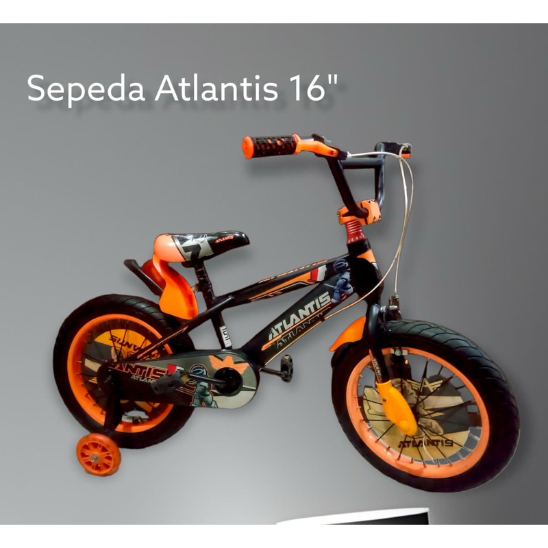 Jual SEPEDA ANAK ATLANTIS UKURAN 16 INCH | Shopee Indonesia