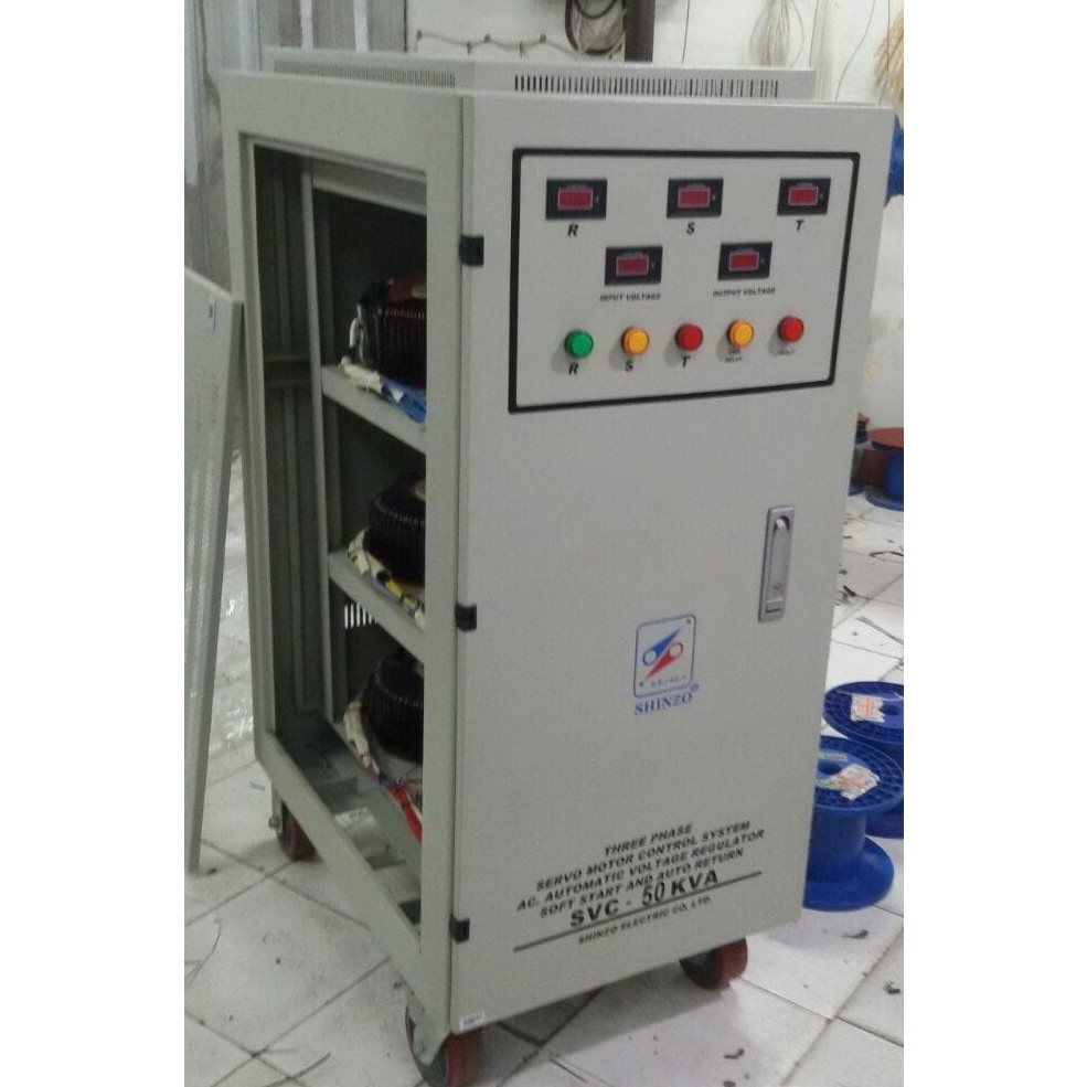 Jual Stabilizer Shinzo Type : SVC - 3 Phase 50 KVA | Shopee Indonesia