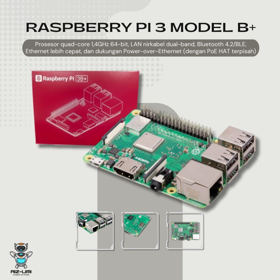 Jual Raspberry pi 3 model b plus | Shopee Indonesia