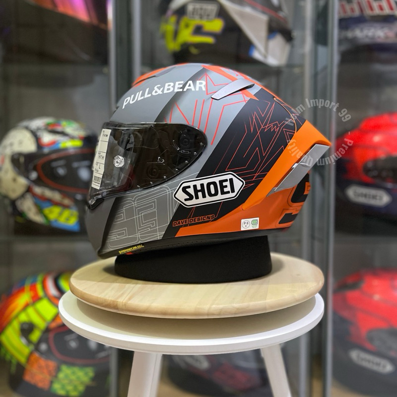 harga helm shoei x14 indonesia Jual HELM SHOEI X14 BLACK CONCEPT V2 NON RB FRP FULLFACE 1:1