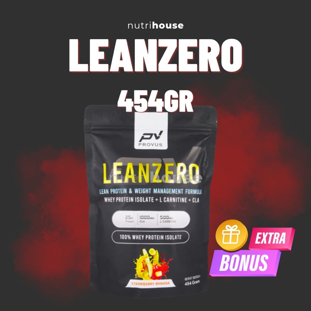 Jual Provus LeanZero 450gr Lean Zero Provus Whey Protein Isolate Plus ...
