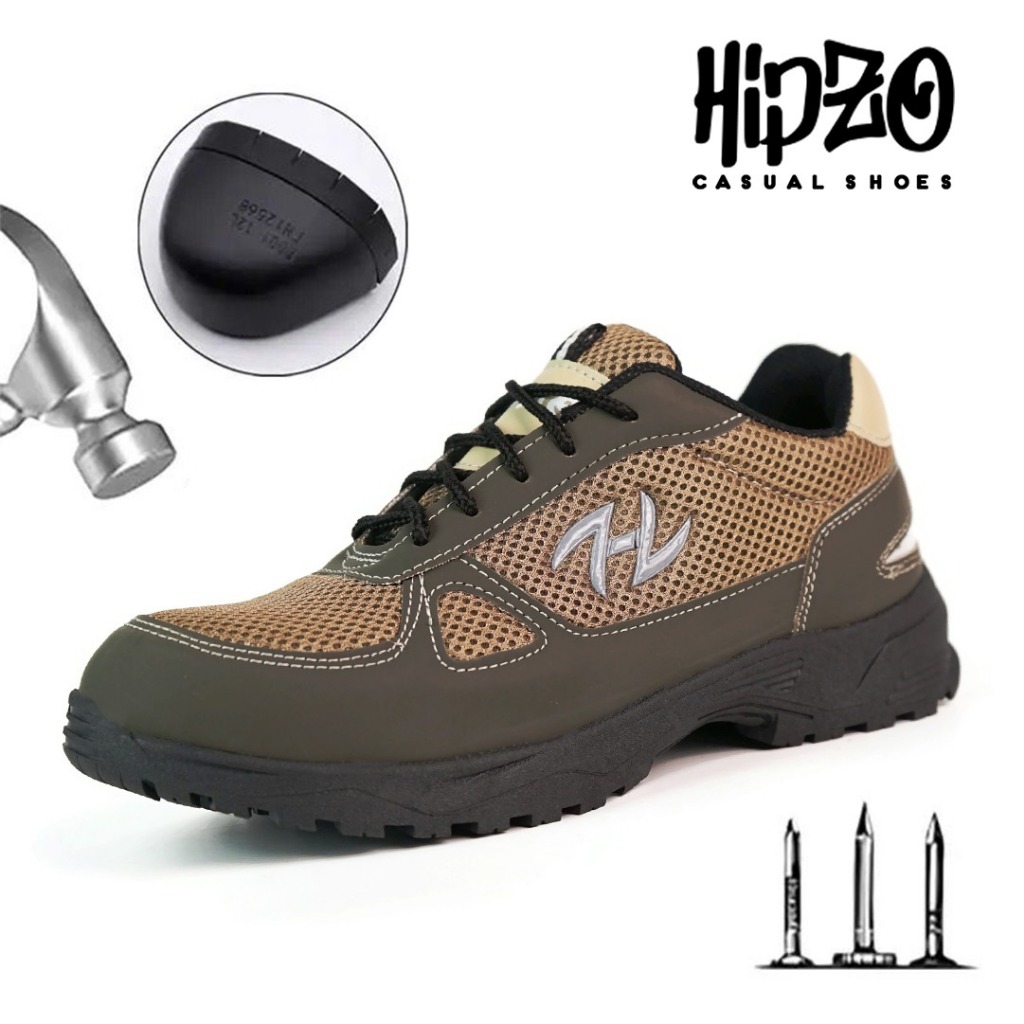 Jual IP Footware - Sepatu Safety Boots Ujung Besi Pria Kasual Kerja ...