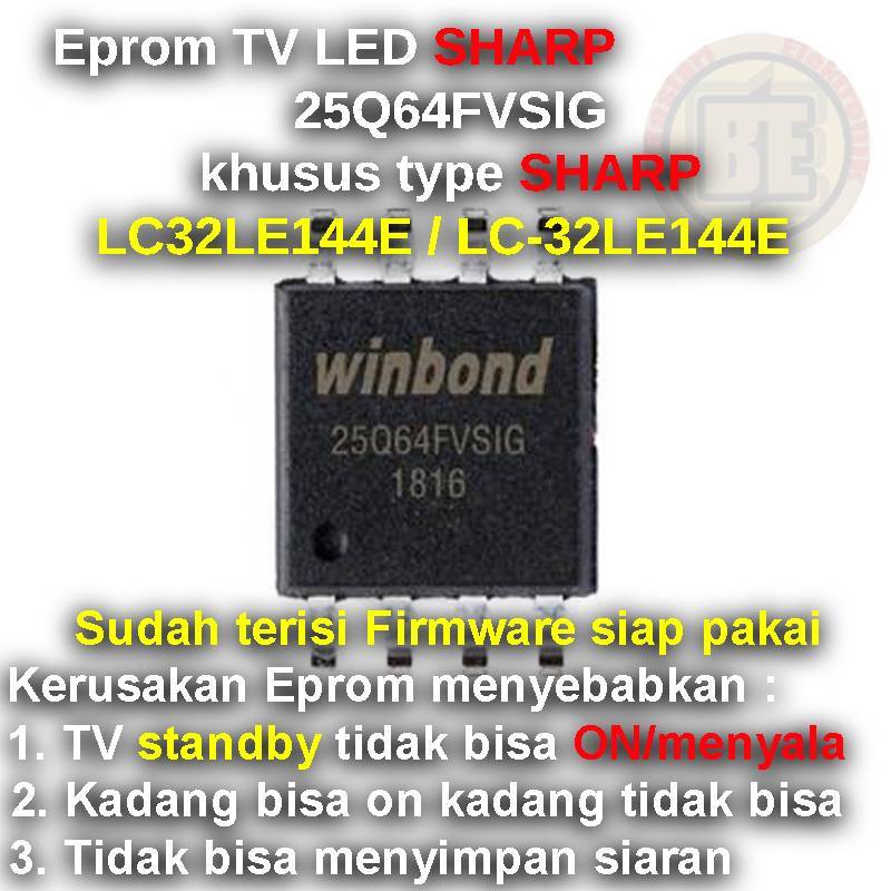 Telecomando RM-Series Per Sharp LC-32LE144E
