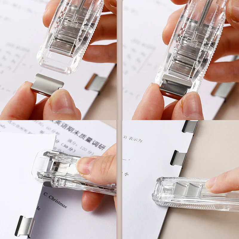 Jual Paper Clipper Portable Penjepit Kertas Stapler Staples Binding ...
