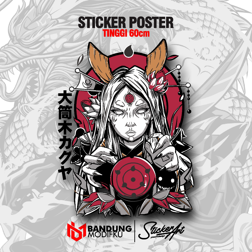Jual STIKER POSTER 60cm / 014 / STICKER KACA / STICKER MOBIL / STICKER ...