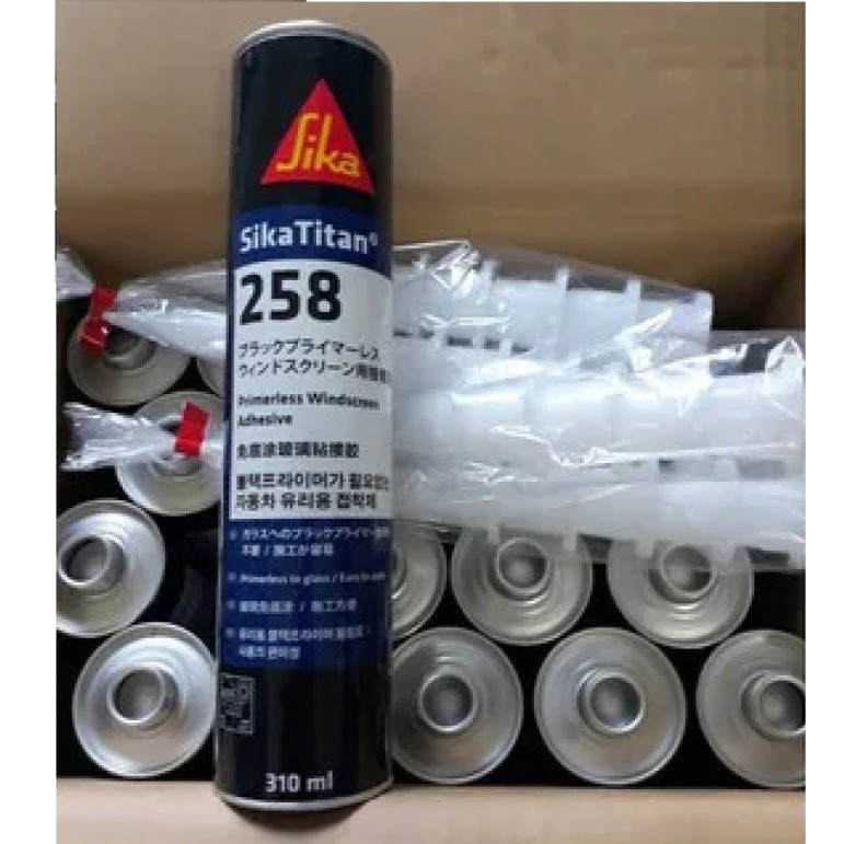 Jual Sika Sikaflex Sika Titan 258 Hitam Tabung | Shopee Indonesia