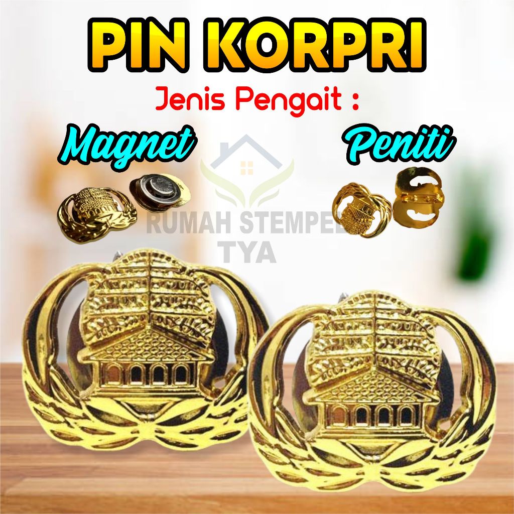 Jual Pin Korpri Terlengkap & Harga Terbaru Mei 2026 | Shopee Indonesia