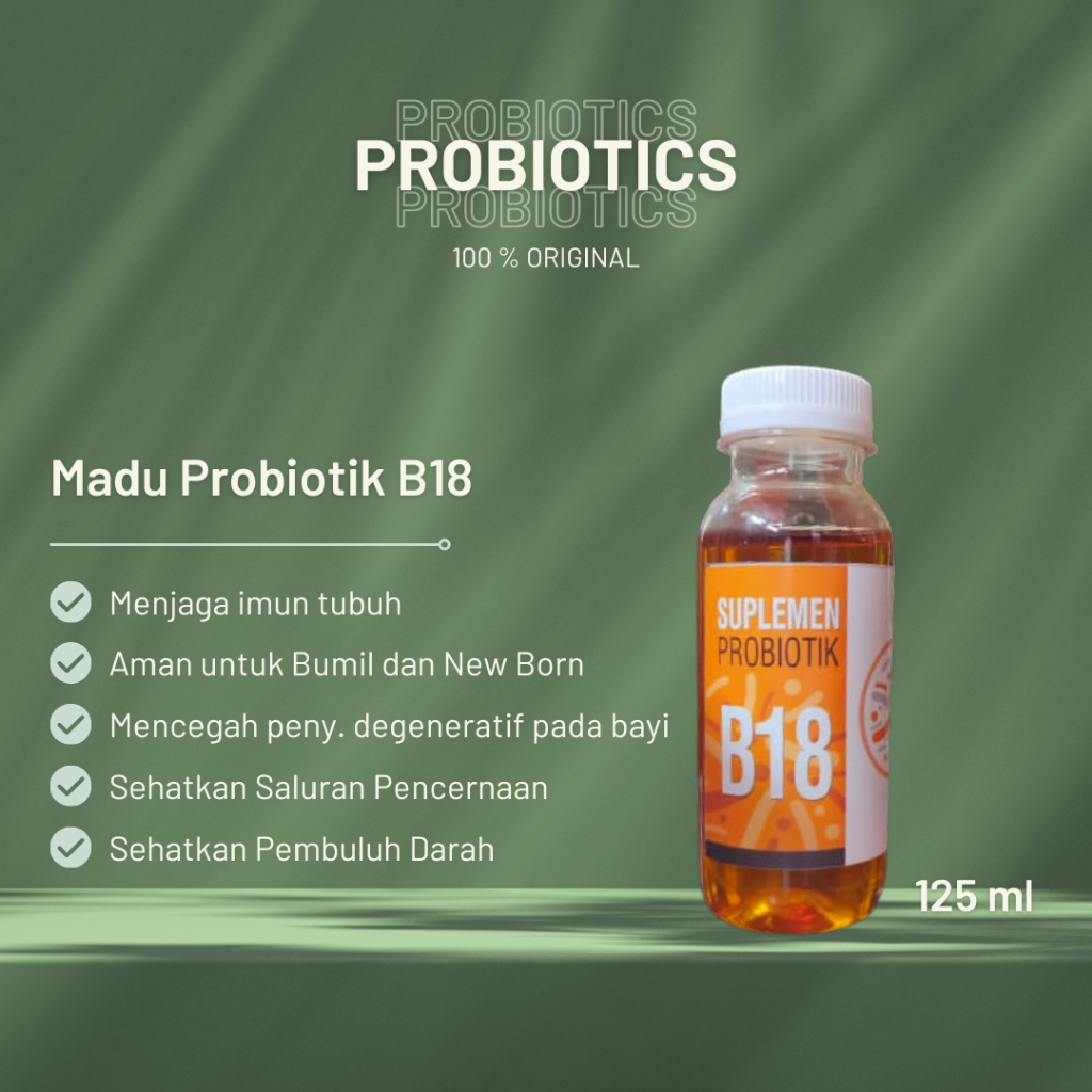 Jual Suplemen Probiotik Madu Prof Sukardi Sehatkan Lambung Dan Jantung Cegah Degeneratif