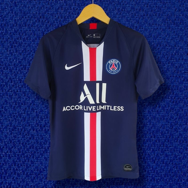 Flocage Officiel PSG 2019/2020 – Kylian Mbappé, Maillot Domicile/fourth, Monblason