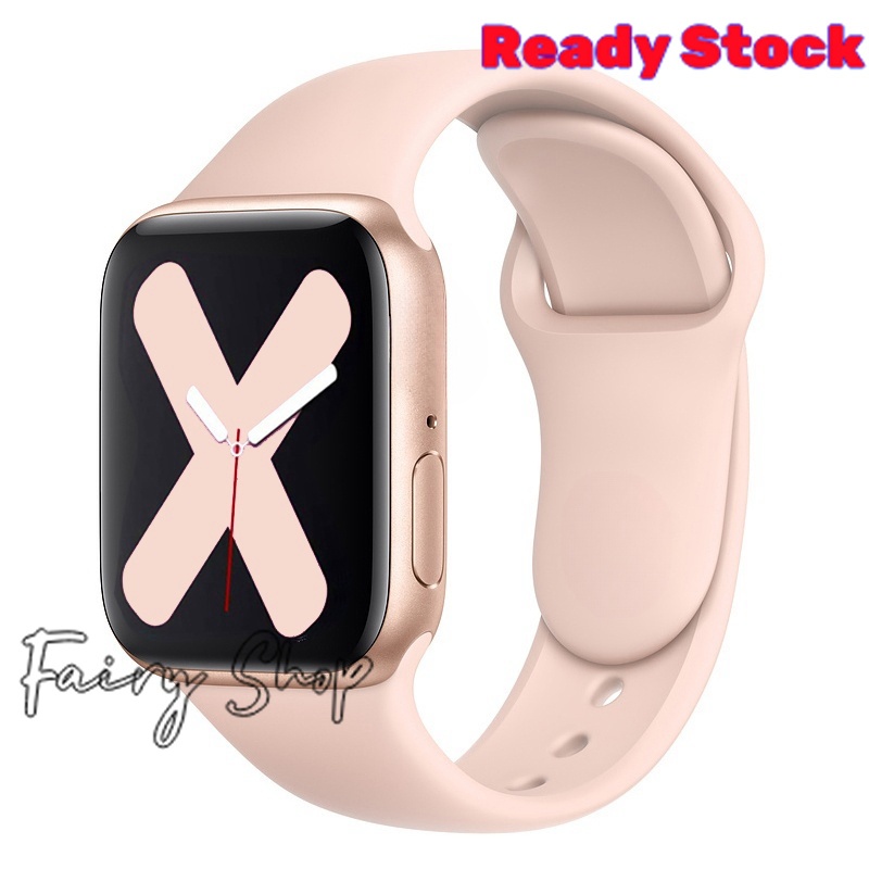 Ready Stock For Solid Aolor Silicone Band For Apple Watch Series Ultra  Ultra SE iWatch Size 49mm 45mm 41mm 44mm 40mm 42mm 38mm 