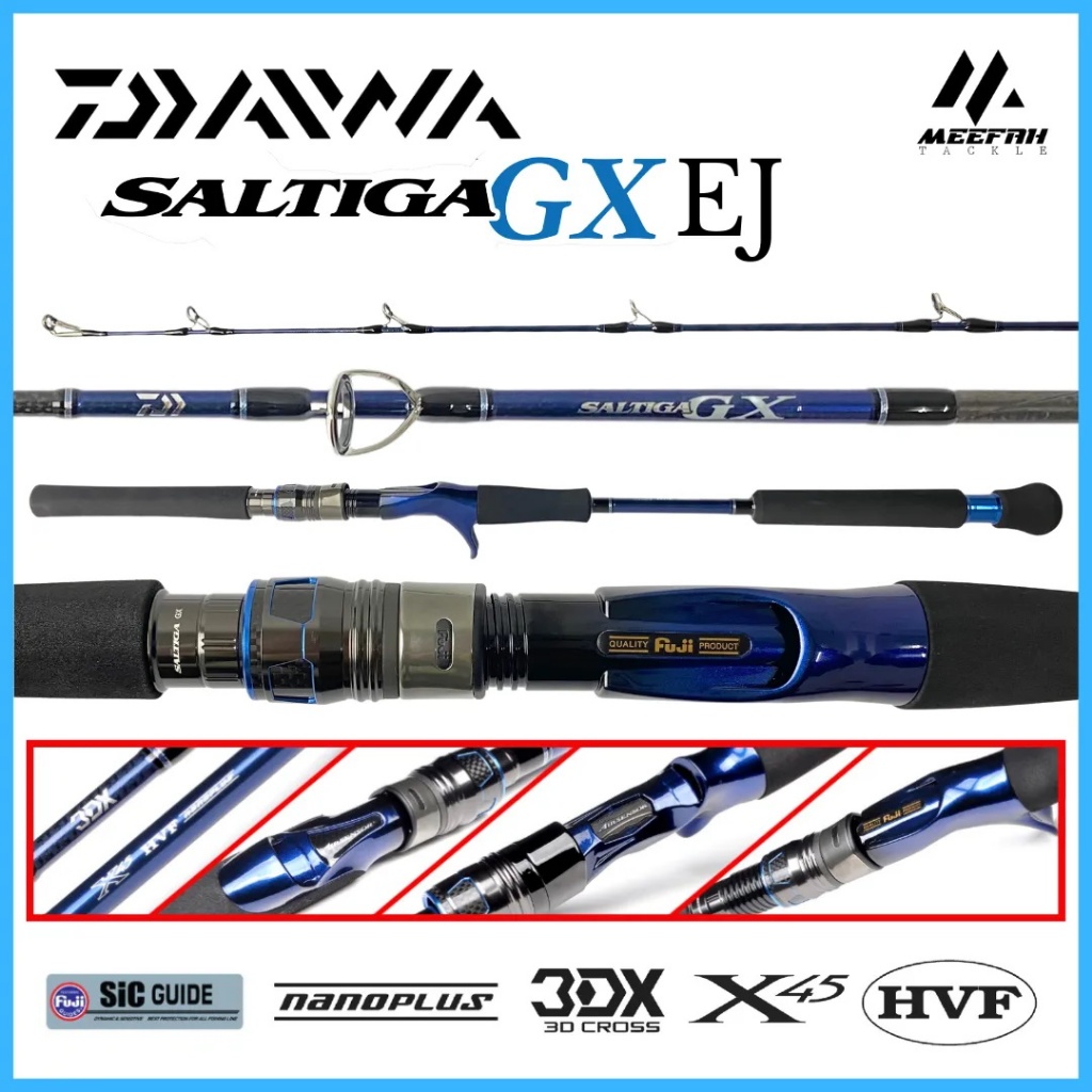 Jual Daiwa Saltiga GX EJ Rod for Electric Reel | Shopee Indonesia