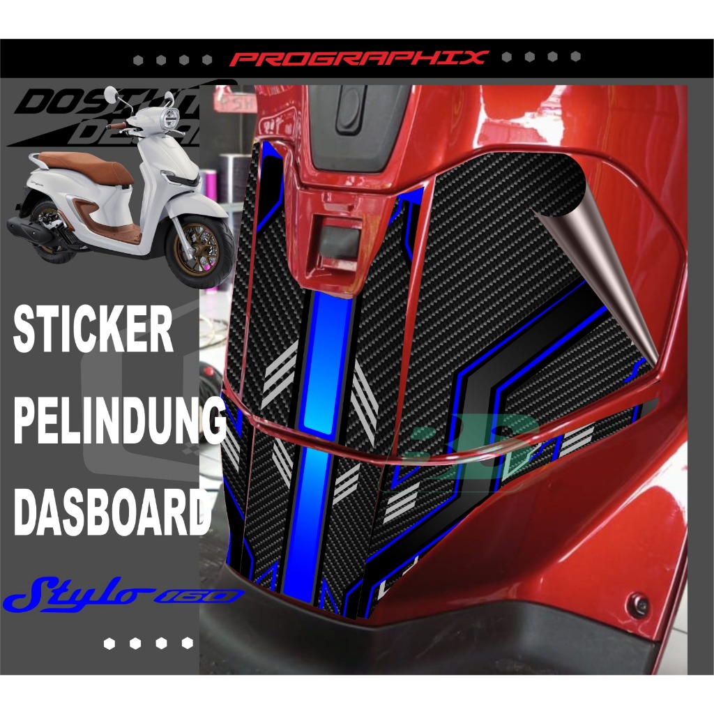 Jual STICKER VINYL PELINDUNG DASHBOARD DEPAN STYLO 160 NEW 2024 ...