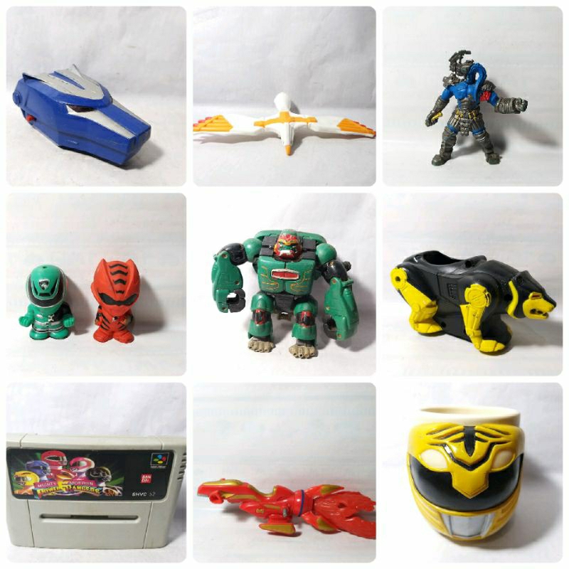 Jual Robot Beruang Black Bear Ninja Phoenix Racer Mystic Force ...
