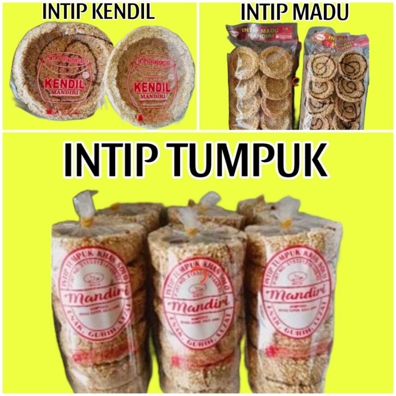 Jual Intip solo / intip madu / cemilan khas solo | Shopee Indonesia