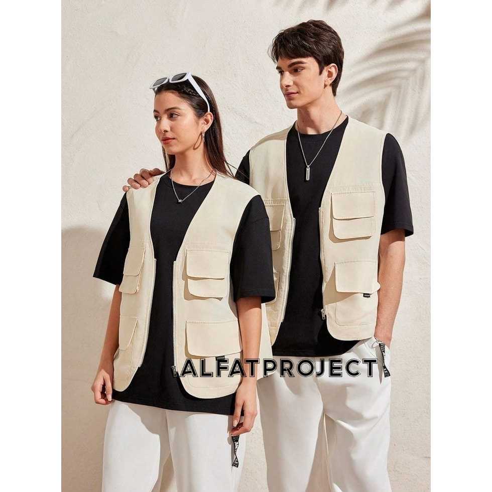 Jual Rompi Vest Cargo Unisex | Shopee Indonesia