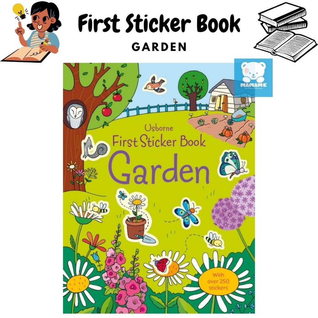 Jual [MAMAME]First Sticker Book // Buku Stiker Dan Bacaan Anak-anak ...