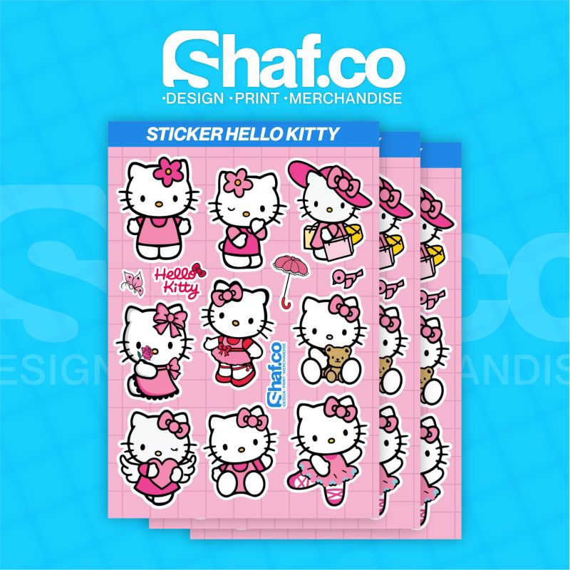 Jual STICKER KARTUN HELLO KITTY LUCU VIRAL | Shopee Indonesia