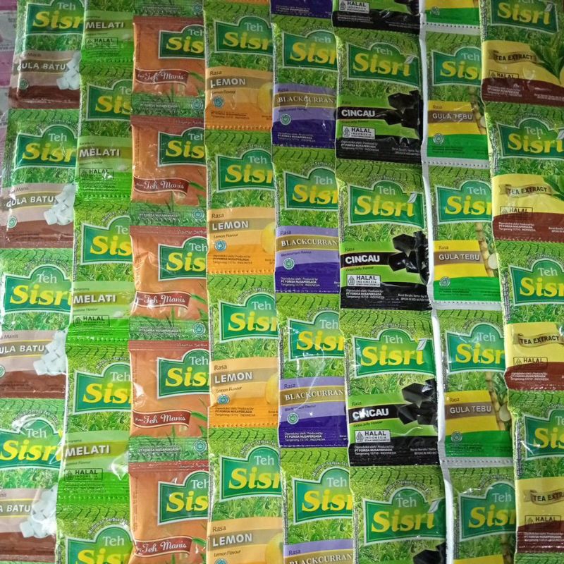 Jual Teh sisri renceng aneka rasa | Shopee Indonesia