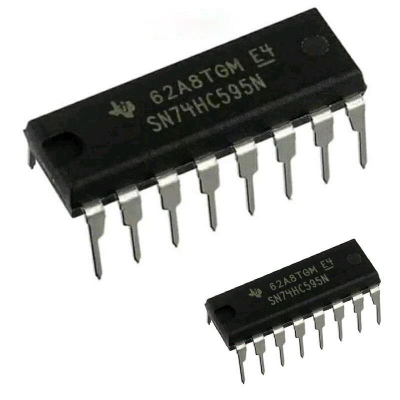 Jual IC Segmen Pom Mini IC SN74HC595N Untuk Layar 7 Segmen Pertamini ...