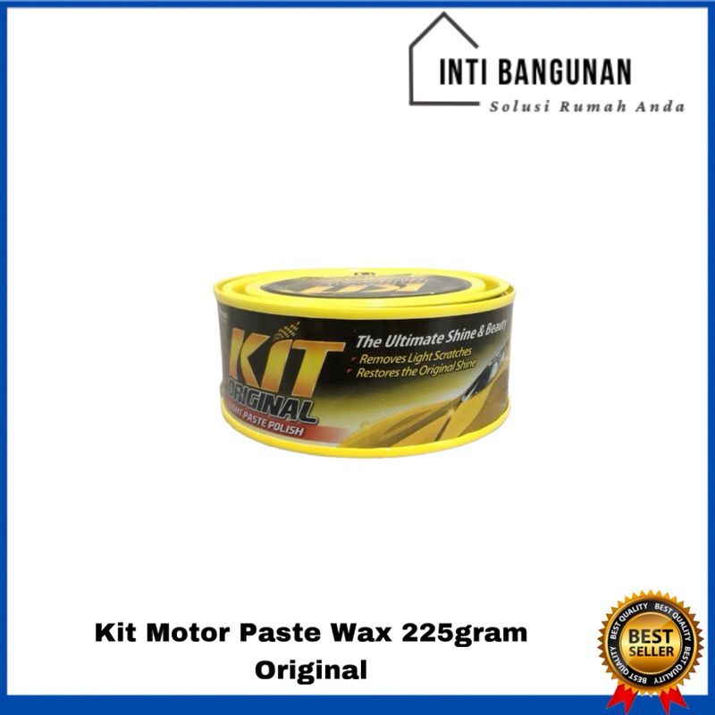 Jual Kit Motor Paste Wax 225gr 225 gram Kuning Original Poles Baret