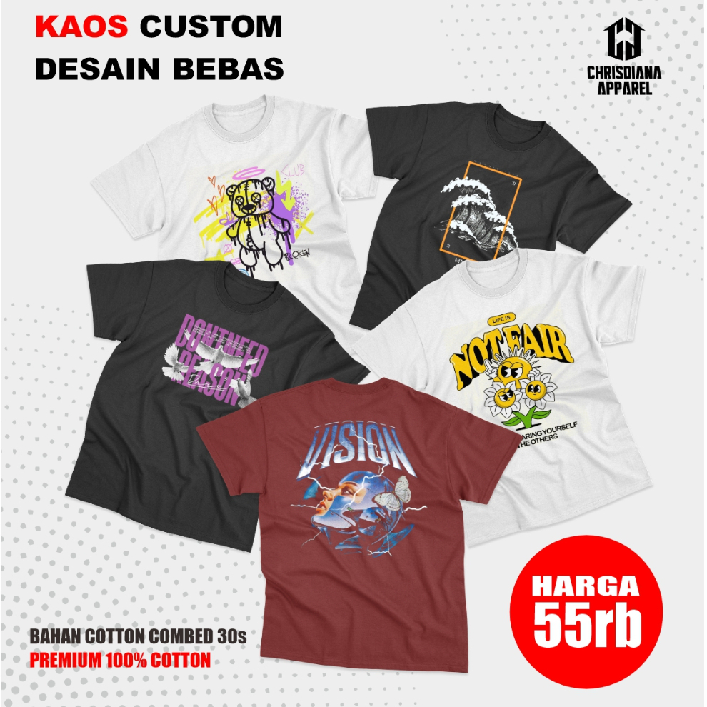 Kata kata bahasa inggris untuk baju sablon