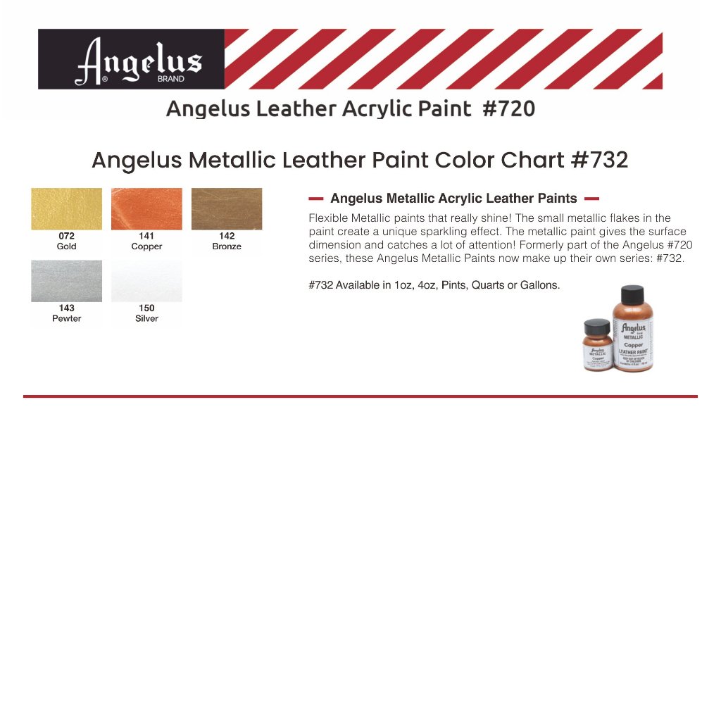 Jual Angelus - Acrylic Leather Paint Metalic Color 4oz 118ml - Cat ...
