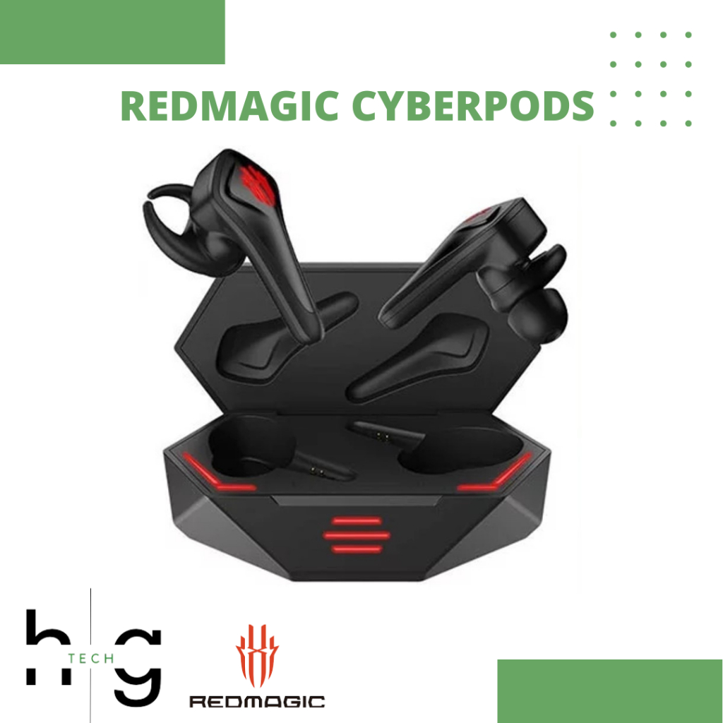 RedMagic Cyberpods TWS Gaming Earphone Nubia Red Magic GLOBAL Version  ORIGINAL GARANSI